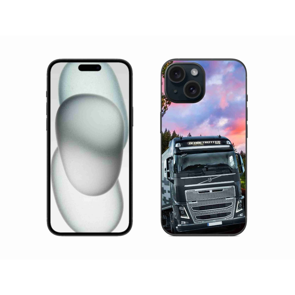 Zselés borítás mmCase iPhone 15 - teherautóhoz 2