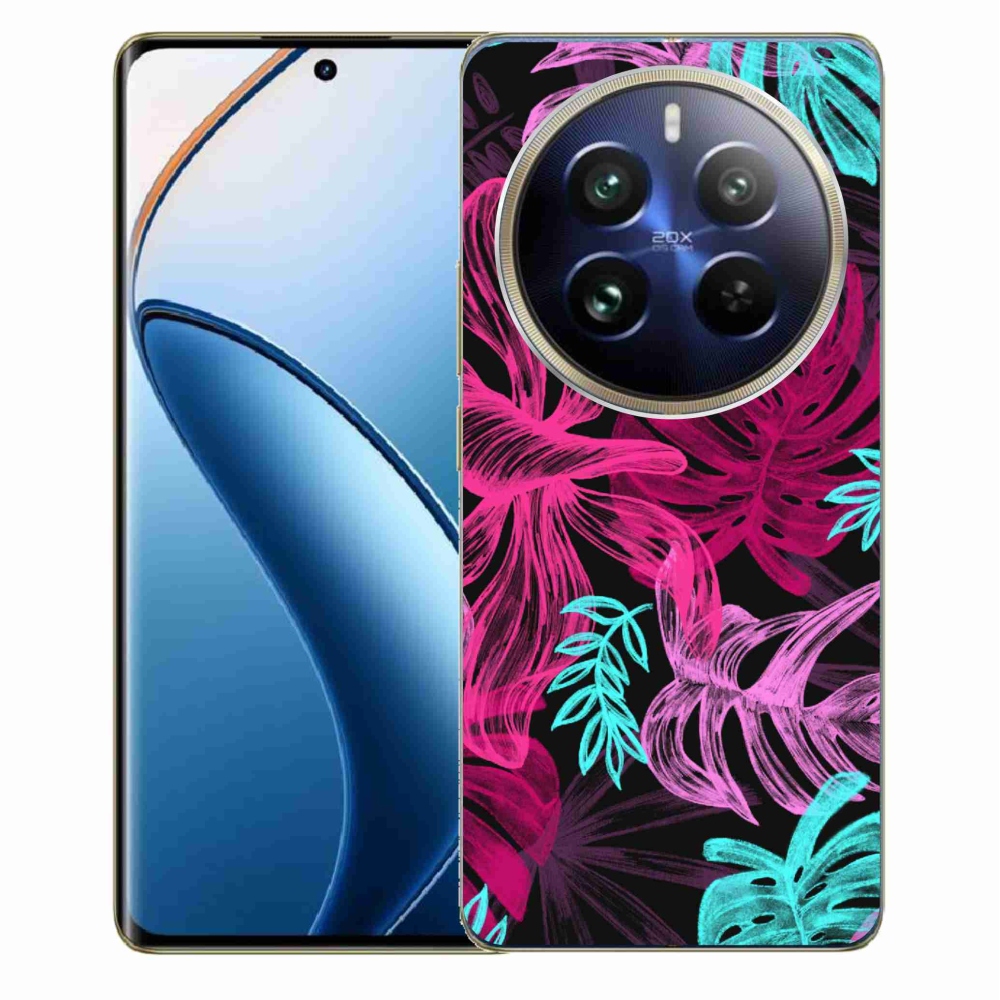 Gél borítás mmCase a Realme 12 Pro 5G/12 Pro+ 5G számára - virágok 1