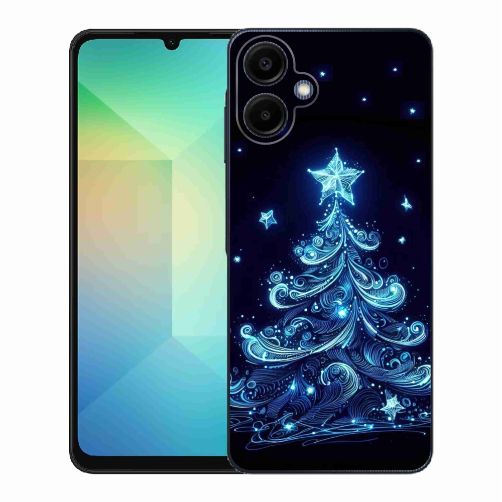 Gél borítás mmCase Samsung Galaxy A06 4G - neon karácsonyfa 4