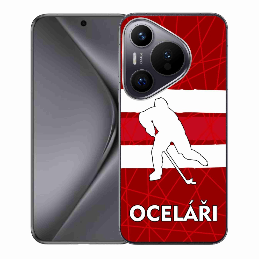 Zselés borítás mmCase a Huawei Pura 70-en - Steelers