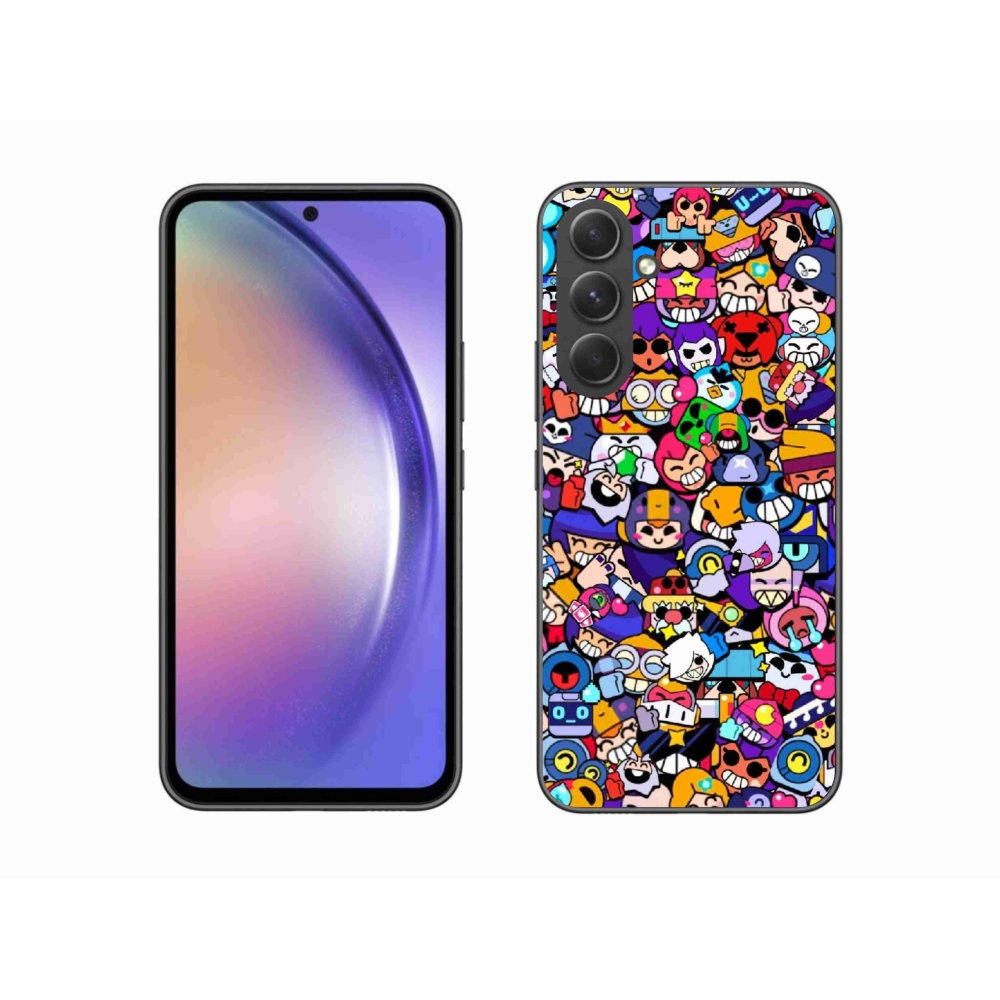 Gél borítás mmCase Samsung Galaxy A54 5G - brawl stars 2