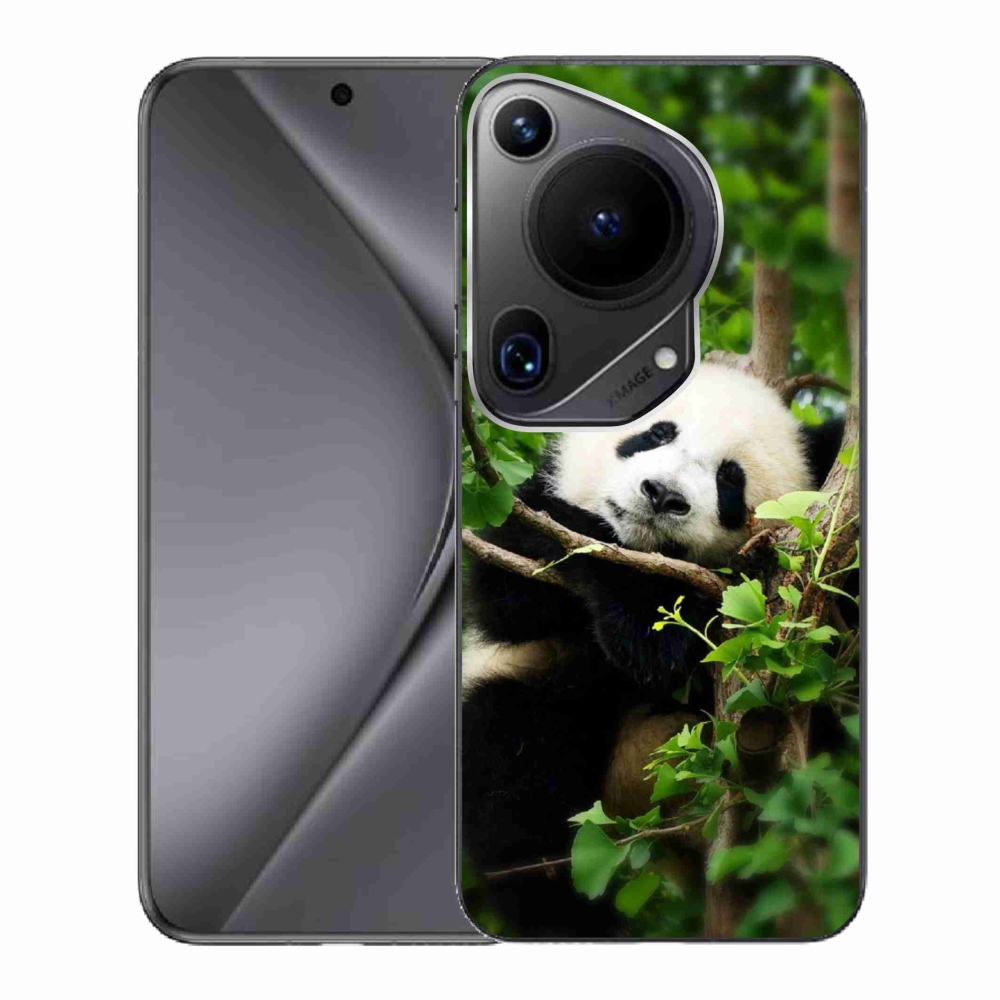 Gél borítás mmCase a Huawei Pura 70 Ultra készülékhez - panda