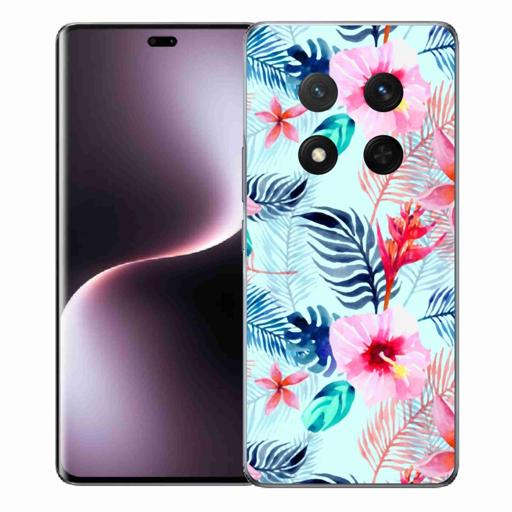 Gél borítás mmCase a Honor Magic 7 Lite 5G számára - virágok