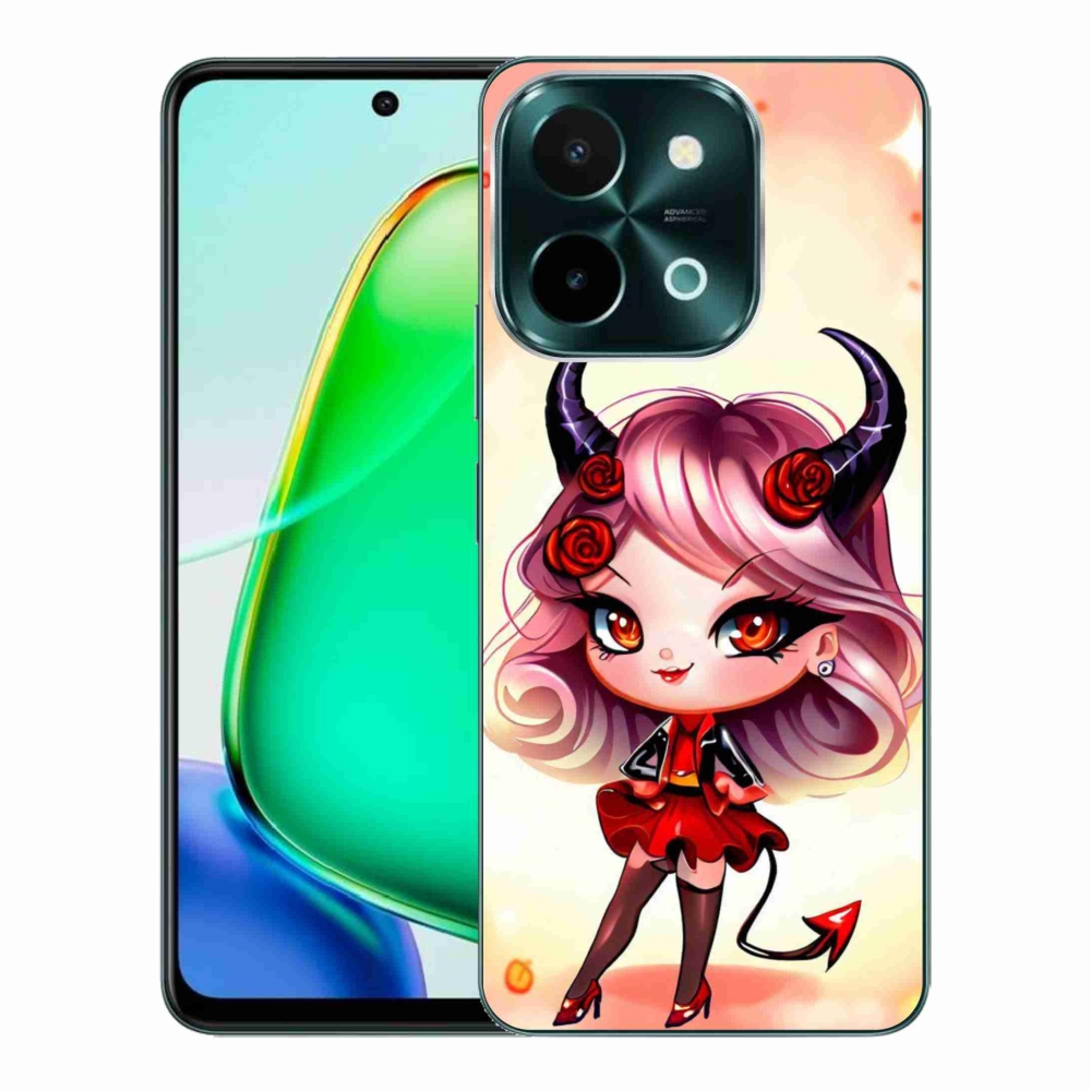 Zselés borítás mmCase a Vivo Y28-hoz - rajzfilmördög