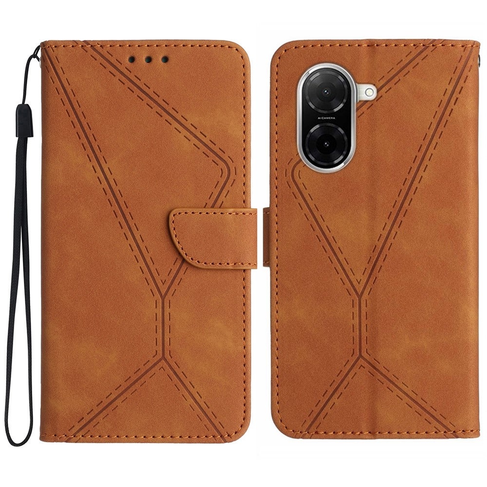 Linesy könyvtáska Xiaomi Redmi A5 (171.7x77.8x8.3mm) - barna