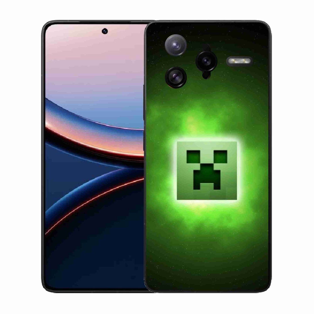 Gél borítás mmCase a Xiaomi Poco F7 Ultra számára - minecraft