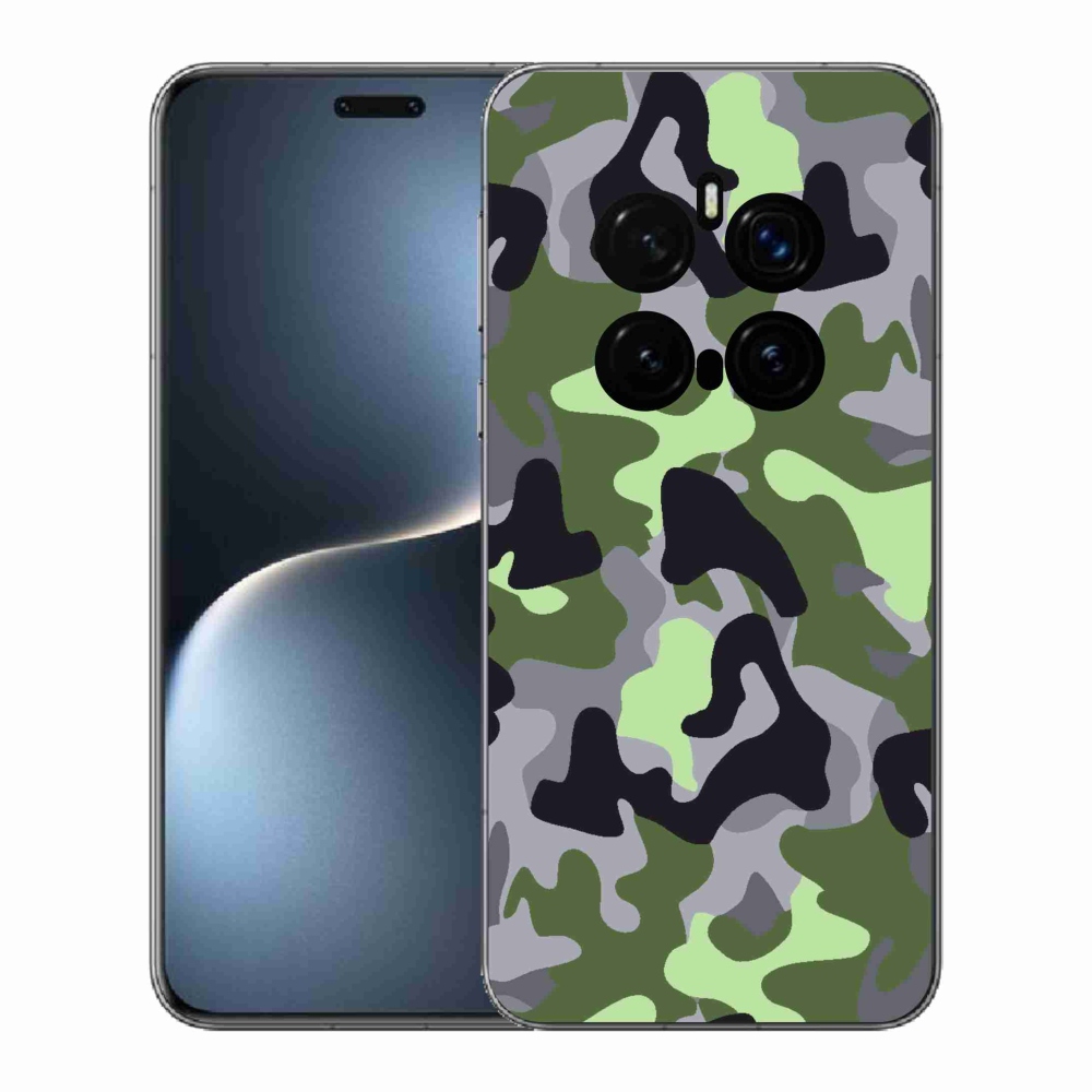 Zselés borítás mmCase a Honor Magic 7 Pro 5G számára - álcázó minta 7