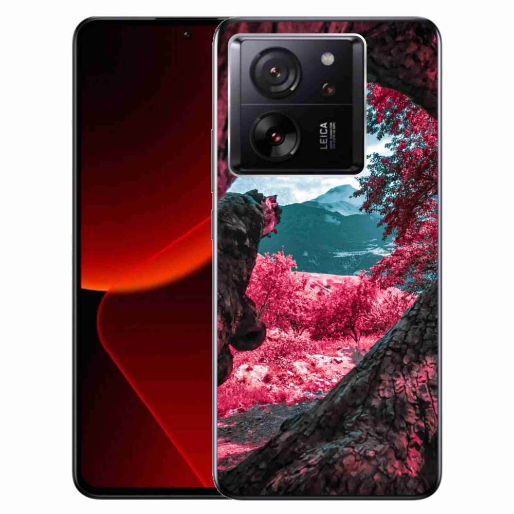 Gél borítás mmCase a Xiaomi 13T/13T Pro számára - hegyi kilátás