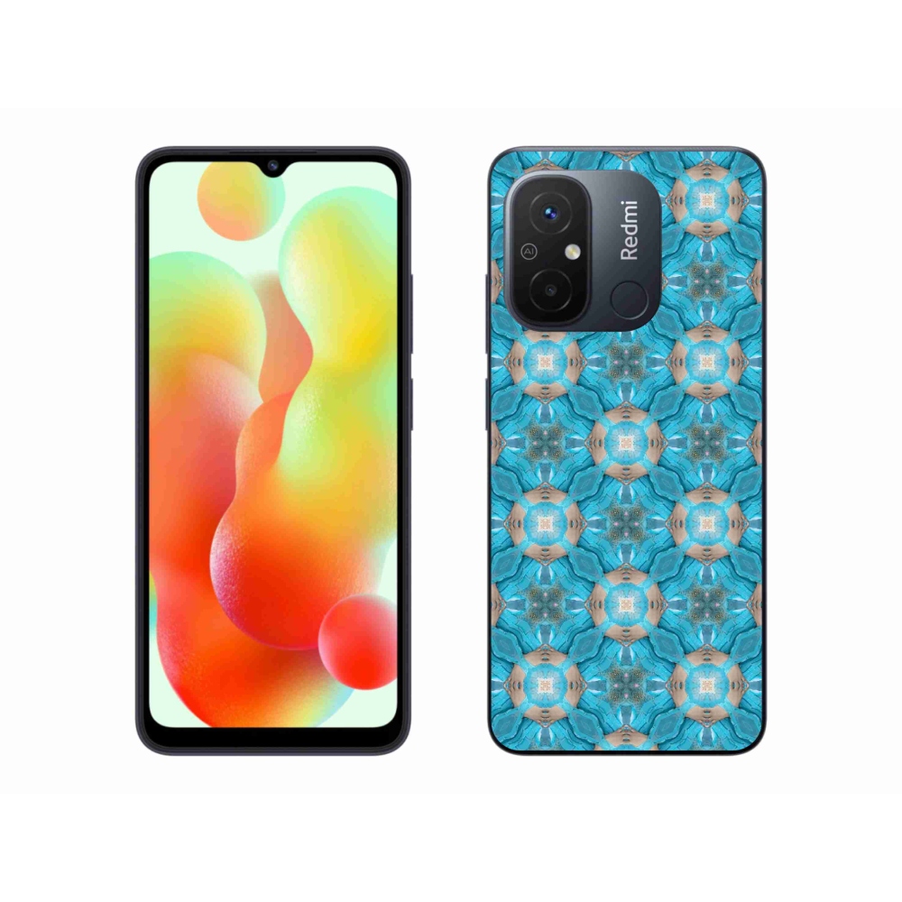 Gél borítás mmCase a Xiaomi Redmi 12C számára - absztrakt motívum 12