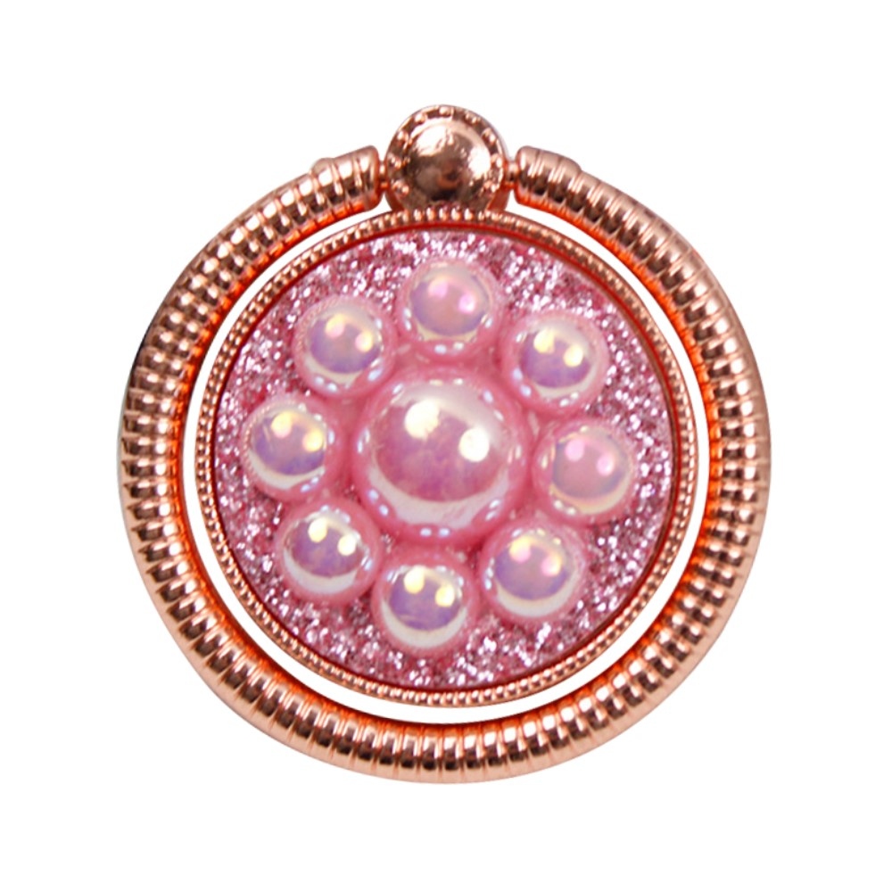 Csatos ujjtartó mobiltelefonhoz - rózsaszín