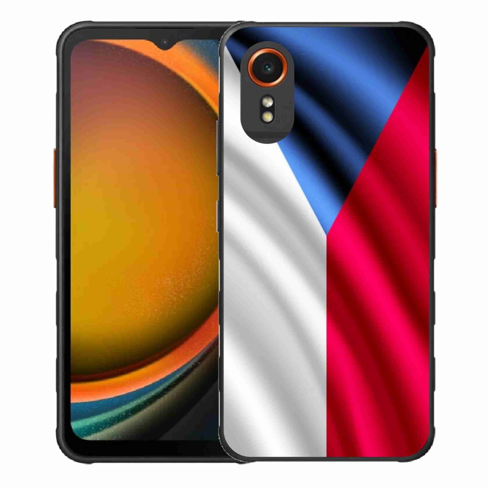 Gél borítás mmCase Samsung Galaxy Xcover 7 - cseh zászlóhoz