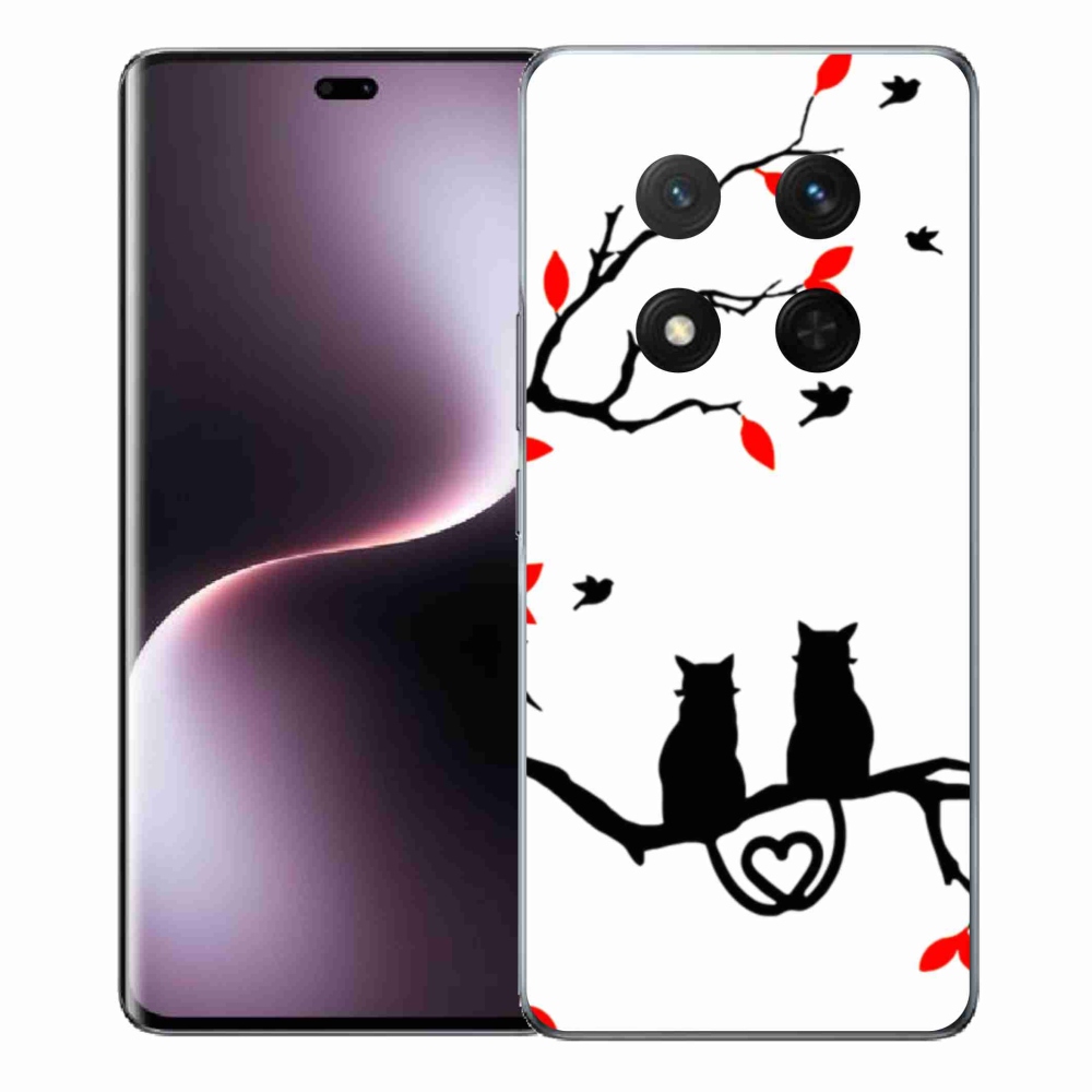 Gél borítás mmCase a Honor Magic 7 Lite 5G számára - macskaszerelem