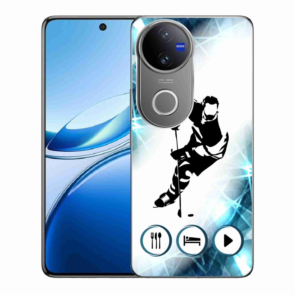 Zselés borítás mmCase a Vivo V50 5G-n - jégkorong 1