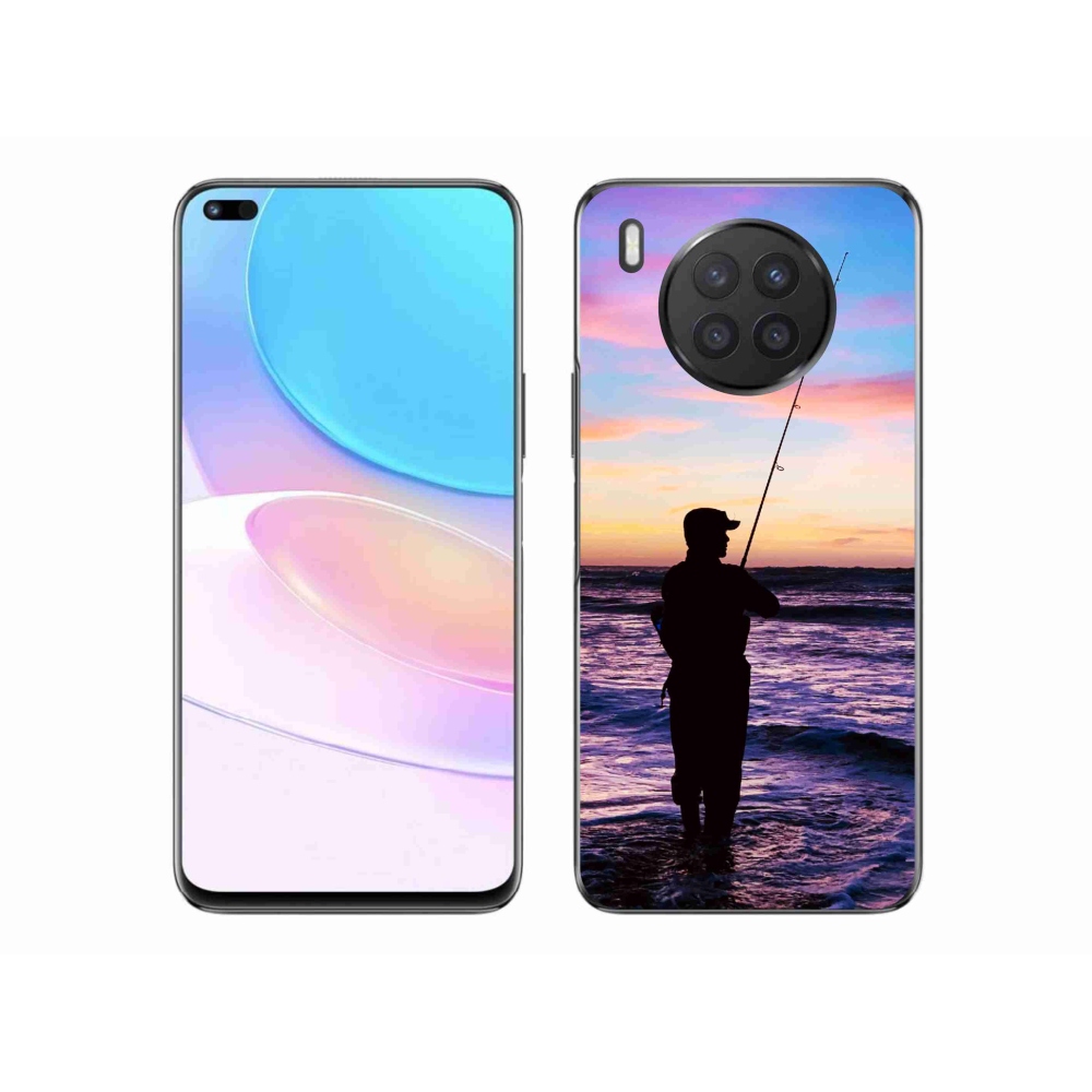 Gél borítás mmCase a Huawei Nova 8i számára - halászat 1
