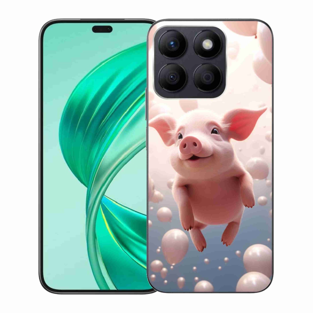 Gél borító mmCase a Honor X8b készülékhez - malacka lufikkal