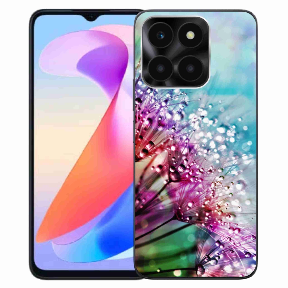 Zselés borítás mmCase a Honor X6a készülékhez - színes virágok