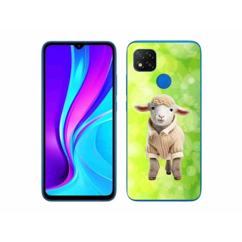 Gél borítás mmCase a Xiaomi Redmi 9C-hez - bárány pulóverben