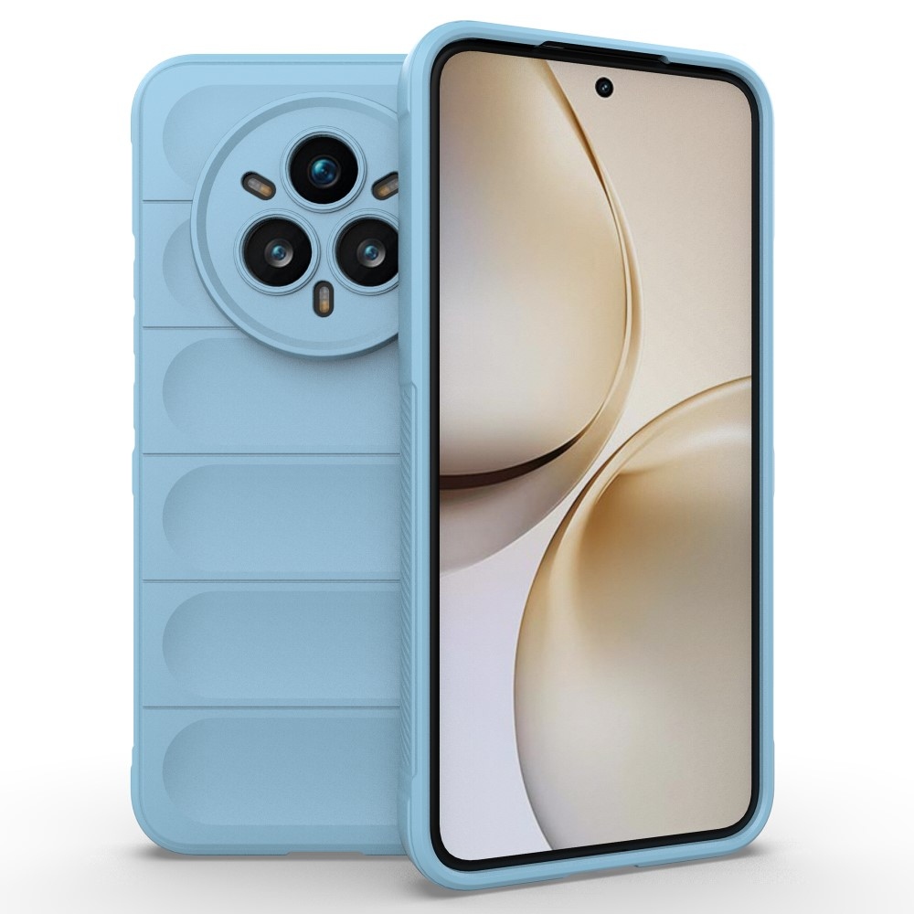 Rugg tartós zselés tok a Realme 14 Pro+ 5G készülékhez - világoskék színben