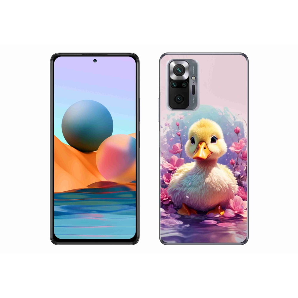 Gél borítás mmCase a Xiaomi Redmi Note 10 Pro készülékhez - kacsa