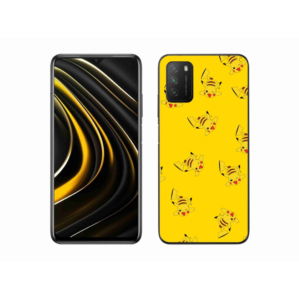 Gél borítás mmCase a Xiaomi Poco M3-hoz - pikachu