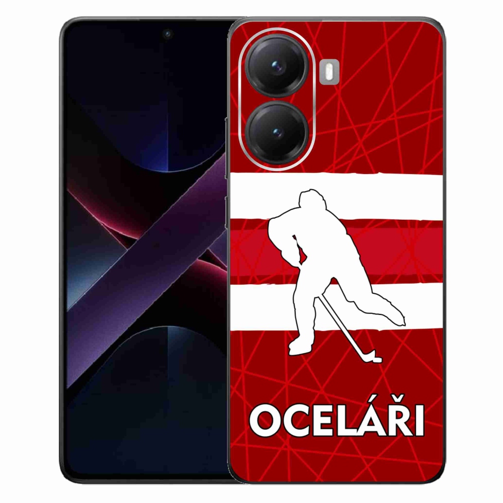 Gél borítás mmCase a Xiaomi Poco X7 Pro 5G számára - Acélszín