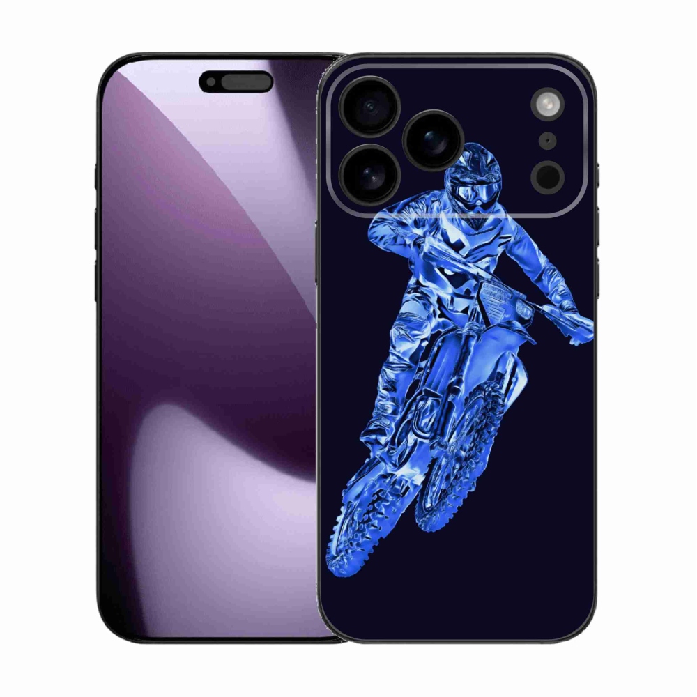 Zselés borítás mmCase iPhone 17 Pro Max készülékhez - motocross 1