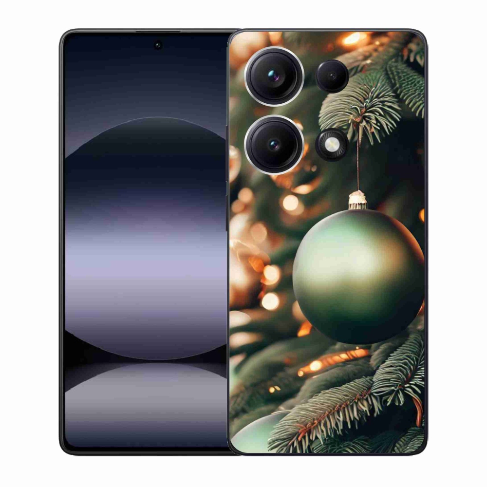 Gél borító mmCase a Xiaomi Redmi Note 14S-hez - karácsonyi dekorációk 1