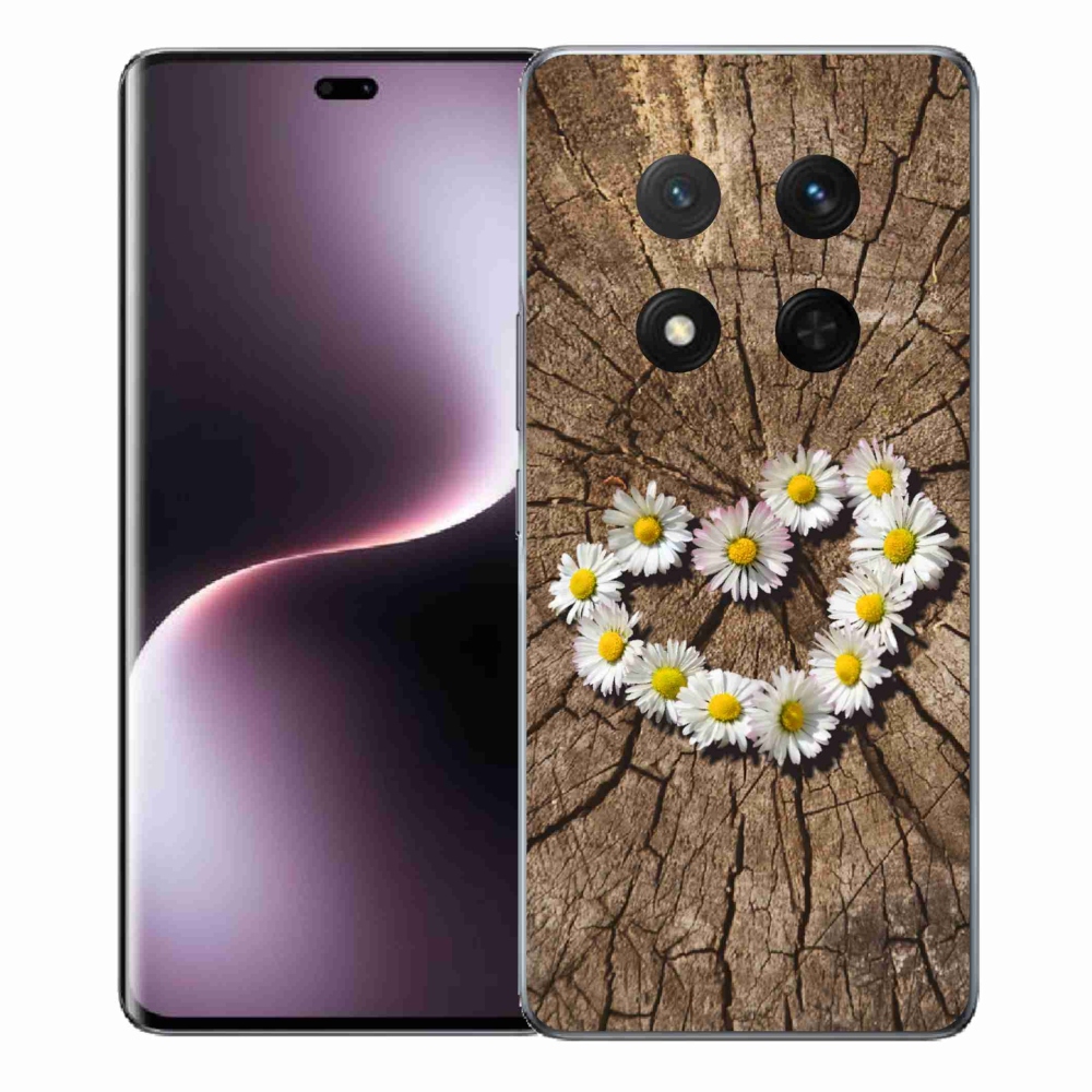 Gél borítás mmCase a Honor Magic 7 Lite 5G számára - Százszorszép szív