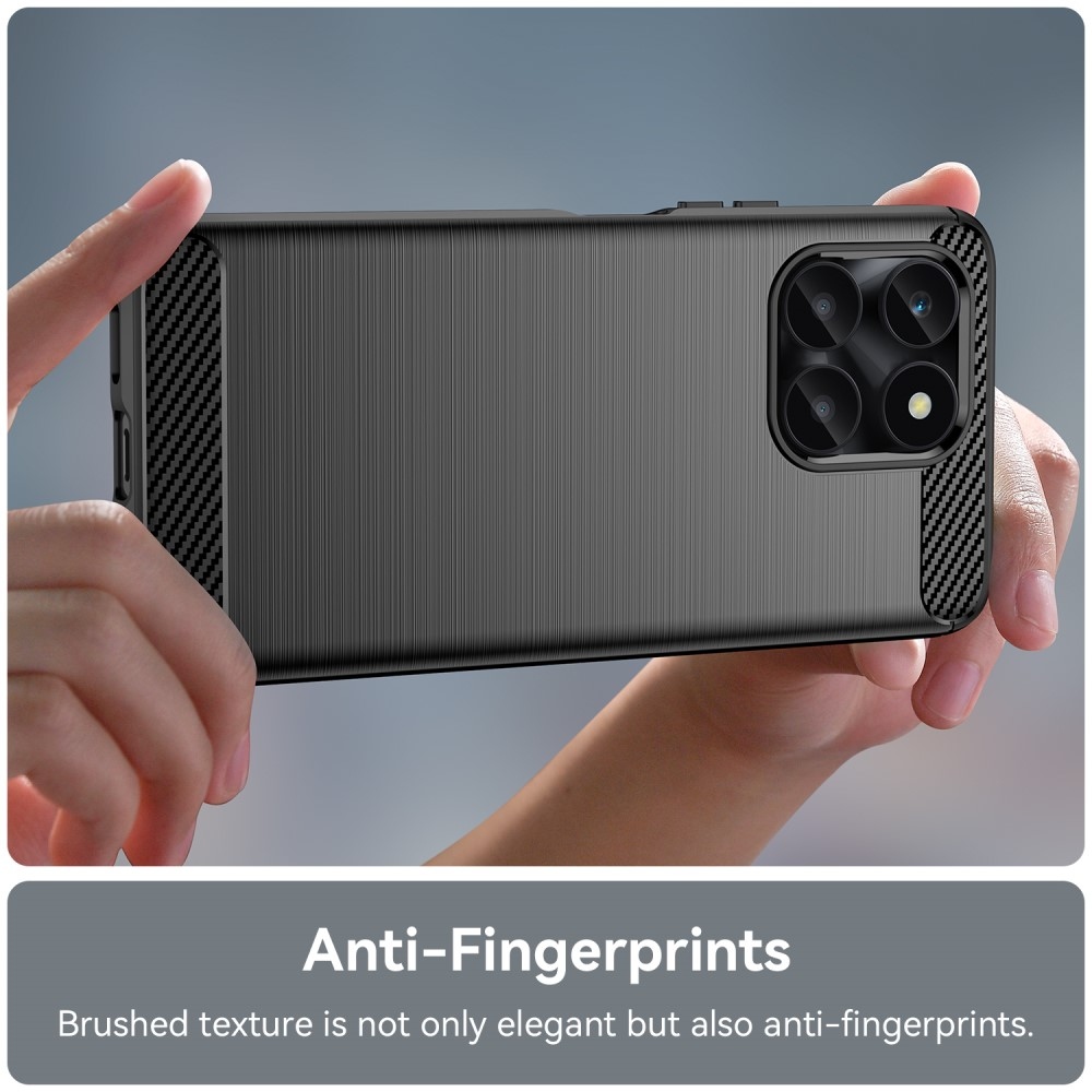 Szénálló zselés tok a Honor X6a készülékhez - fekete