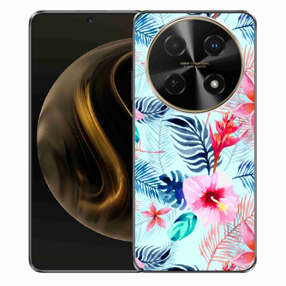 Gél borítás mmCase a Huawei Nova 12i készülékhez - virágok