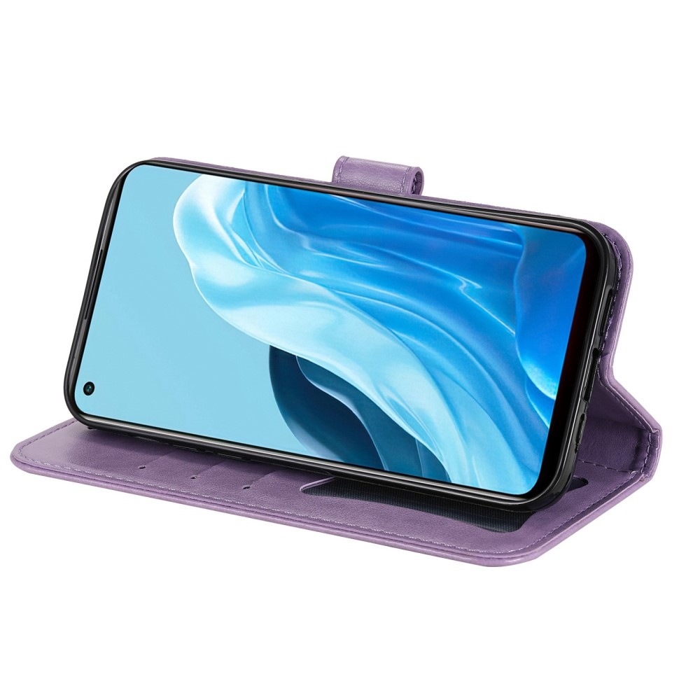 Mandala könyv tok az Oppo Find X5 Lite készülékhez - lila