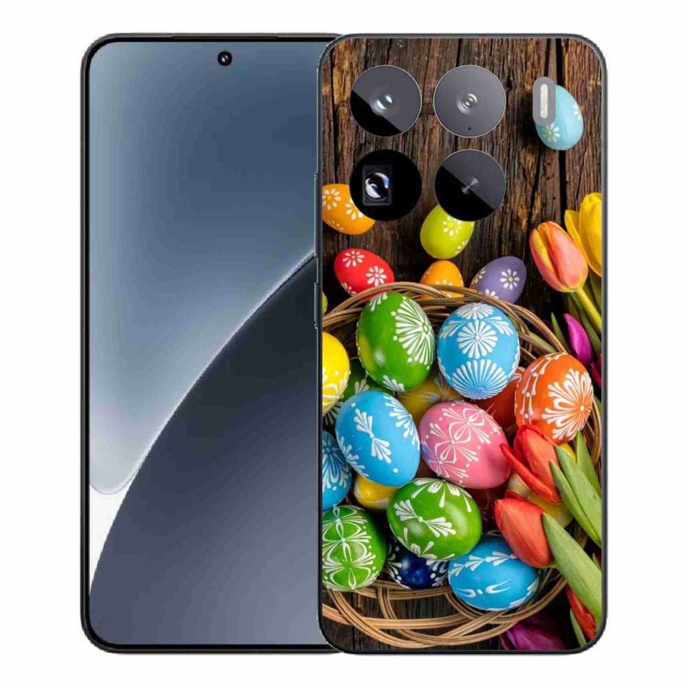 Gél borítás mmCase a Xiaomi 15 Pro számára - Húsvéti tojások
