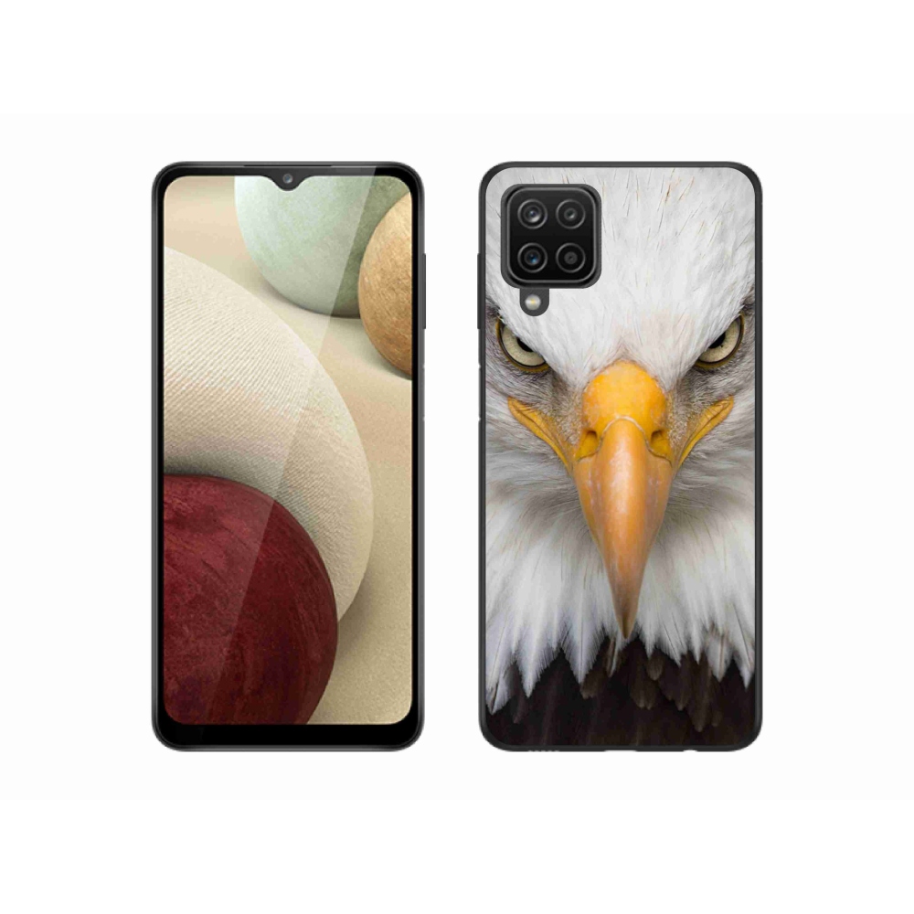 Gél borítás mmCase Samsung Galaxy A12 készülékhez - eagle