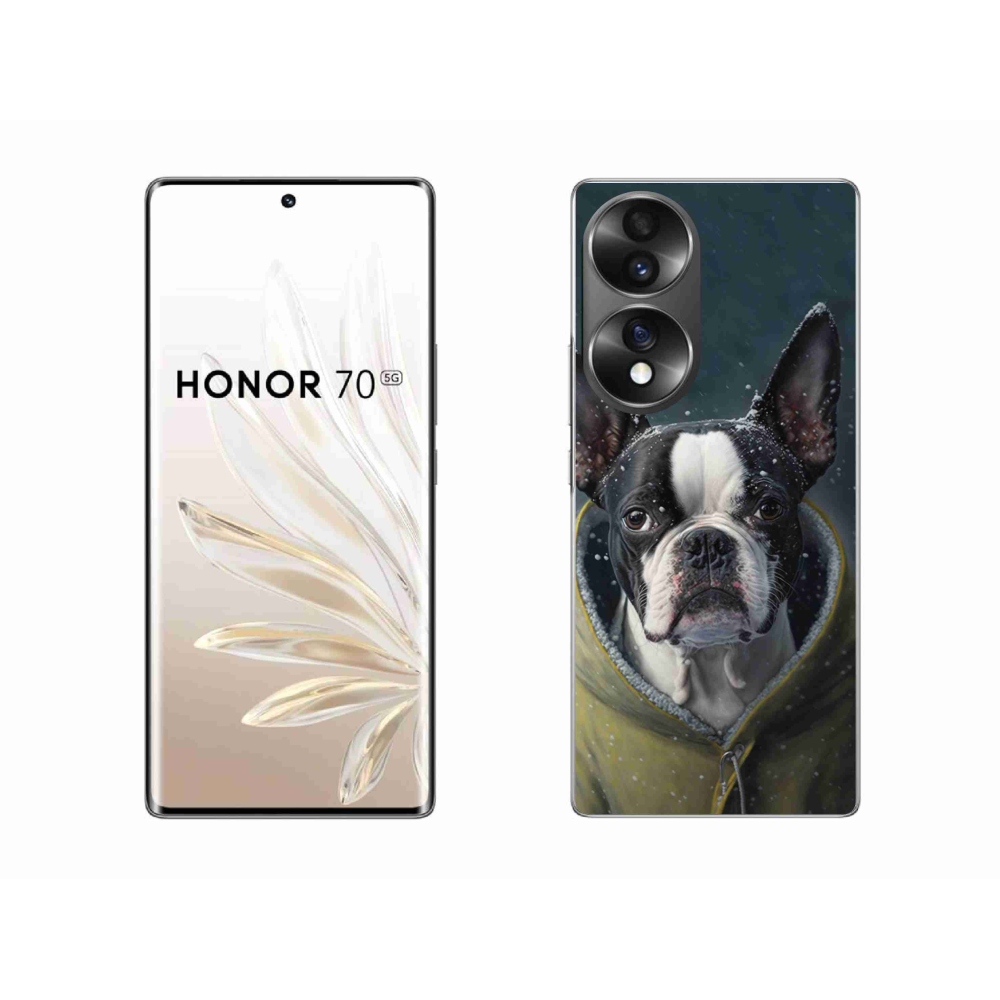 Zselés borítás mmCase a Honor 70-hez - bulldog