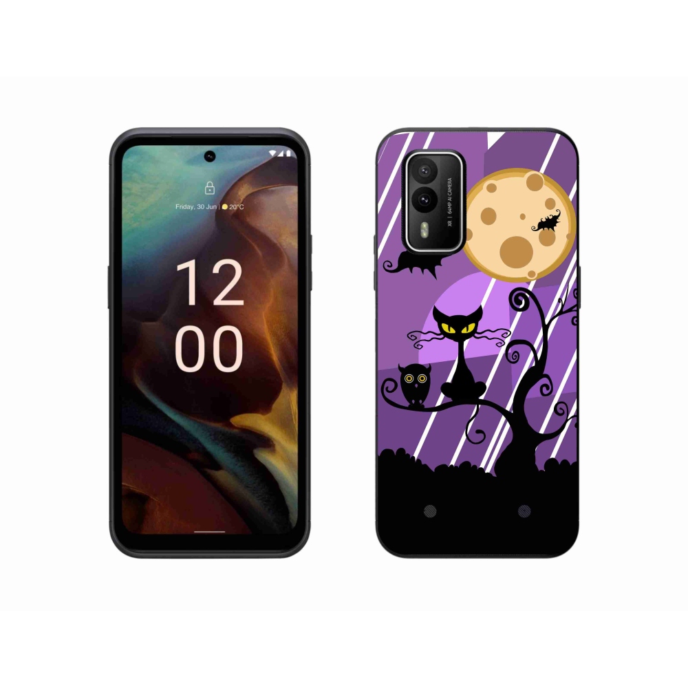 Zselés borítás mmCase a Nokia XR21 készülékhez - halloween