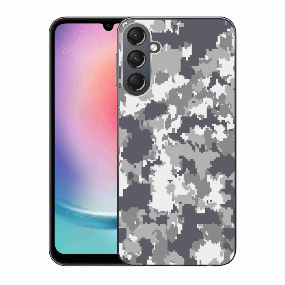 Zselés borítás mmCase Samsung Galaxy A24 készülékhez - terepszínű minta 2
