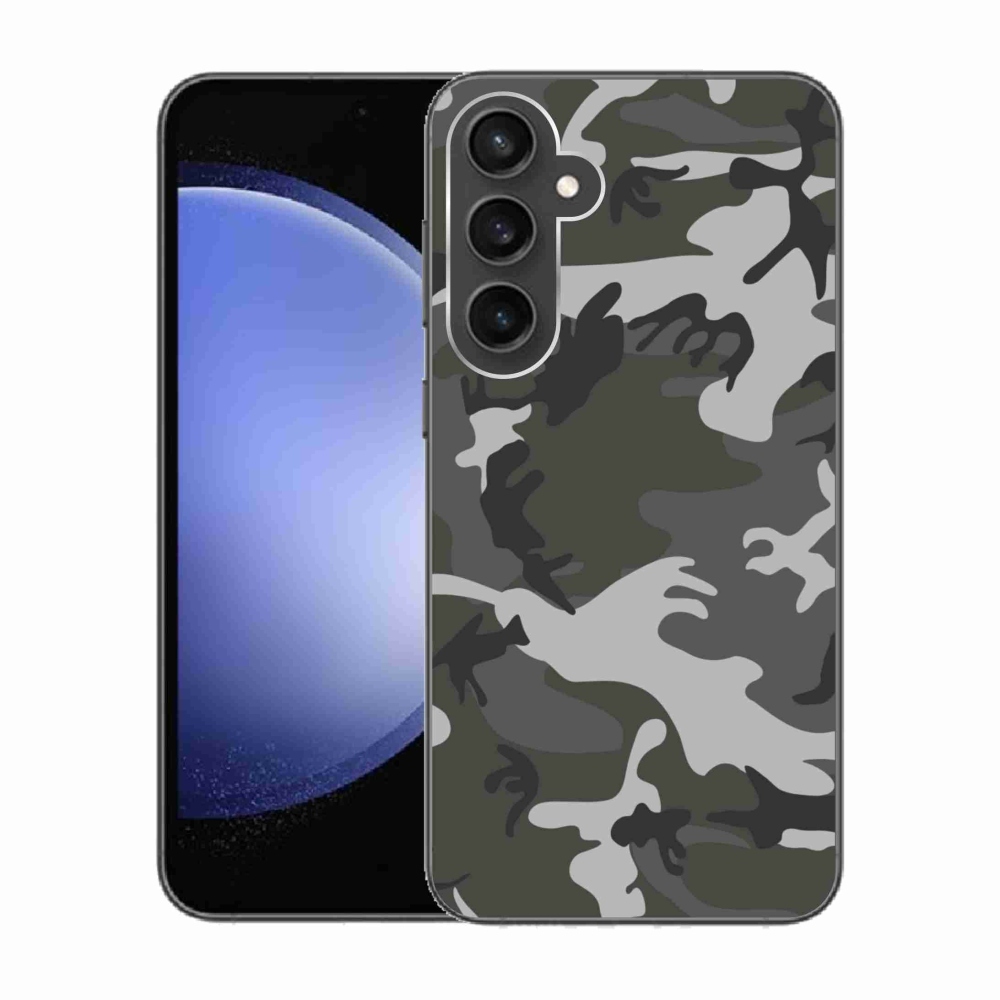 Zselés borítás mmCase Samsung Galaxy S23 FE készülékhez - terepszínű mintázat