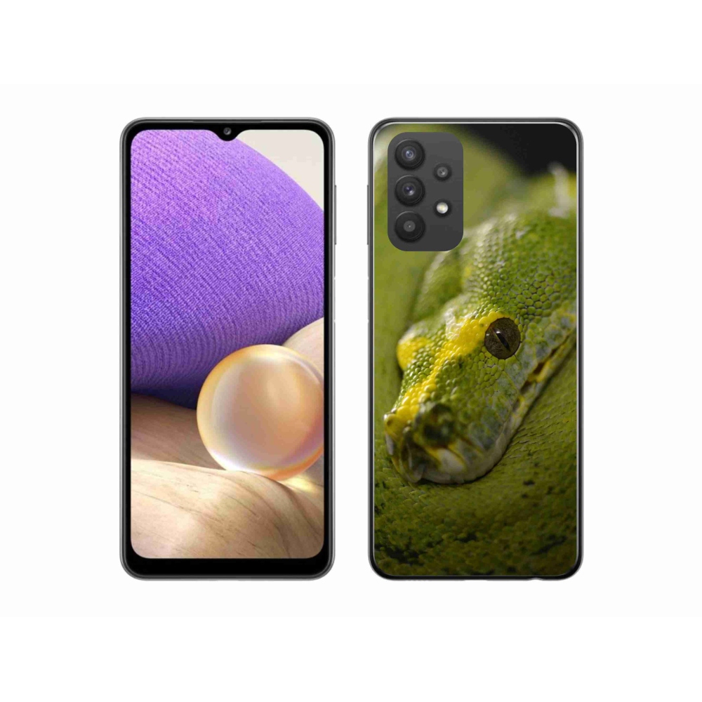 Gél védőburkolat mmCase Samsung Galaxy A32 5G - kígyó 2
