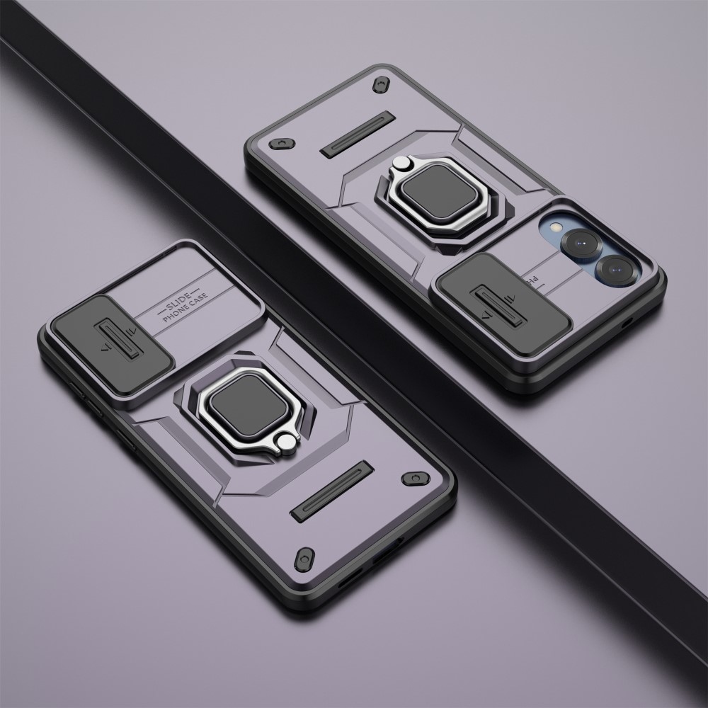 Lencseálló borítás Samsung Galaxy S25 Edge készülékhez - lila