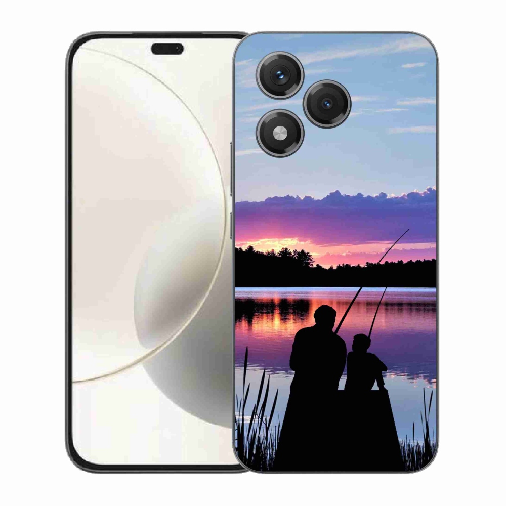 Zselés borítás mmCase a Honor 400 Lite-hoz - halászat 2