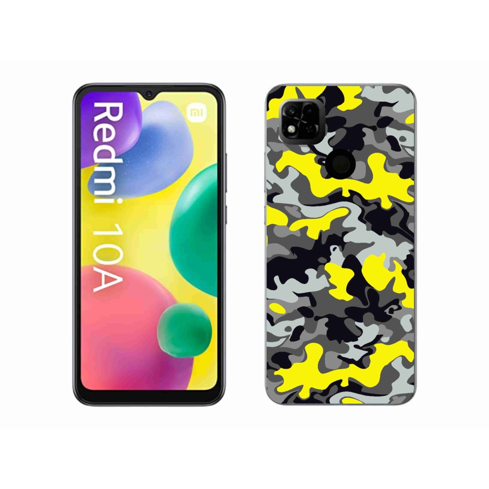 Gél borítás mmCase a Xiaomi Redmi 10A számára - terepszínű minta 6
