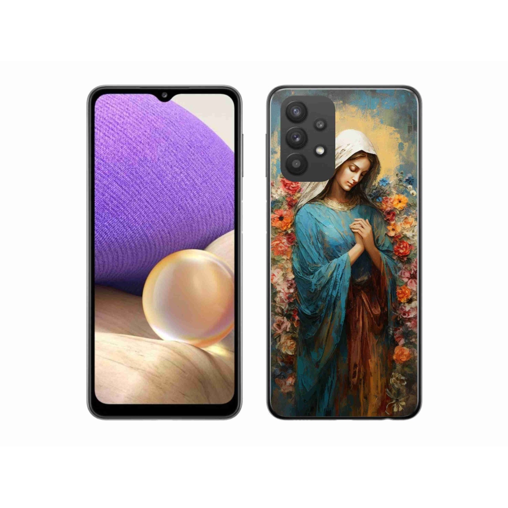 Gél védőhuzat mmCase Samsung Galaxy A32 5G - szent nőhöz