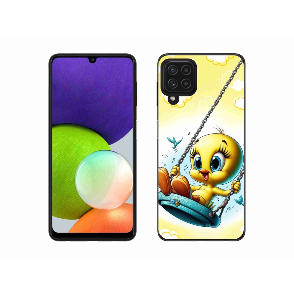 Gél borítás mmCase Samsung Galaxy A22 4G - tweets