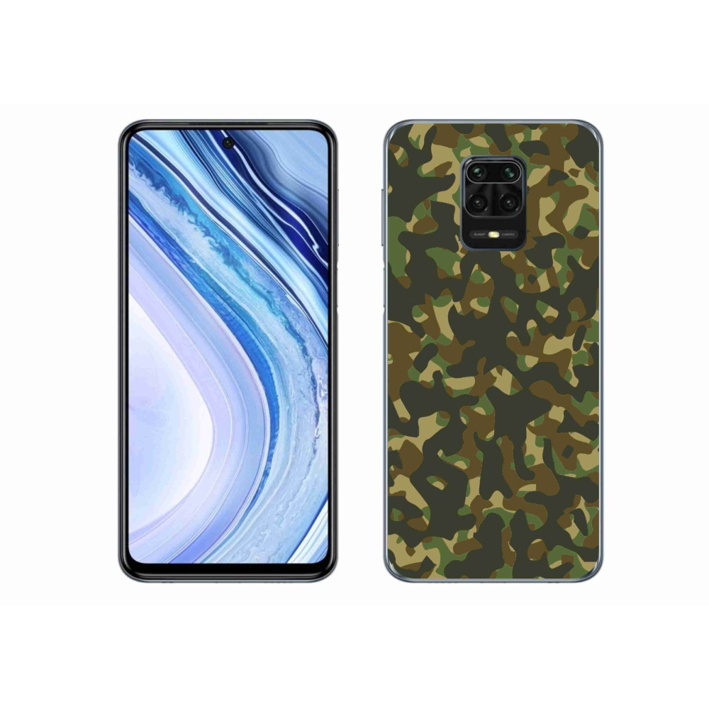 Gél borítás mmCase a Xiaomi Redmi Note 9S-hez - terepszínű mintázat 1
