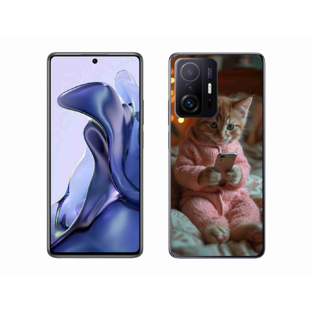 Gél borító mmCase a Xiaomi 11T-hez - baba mobilalkalmazással