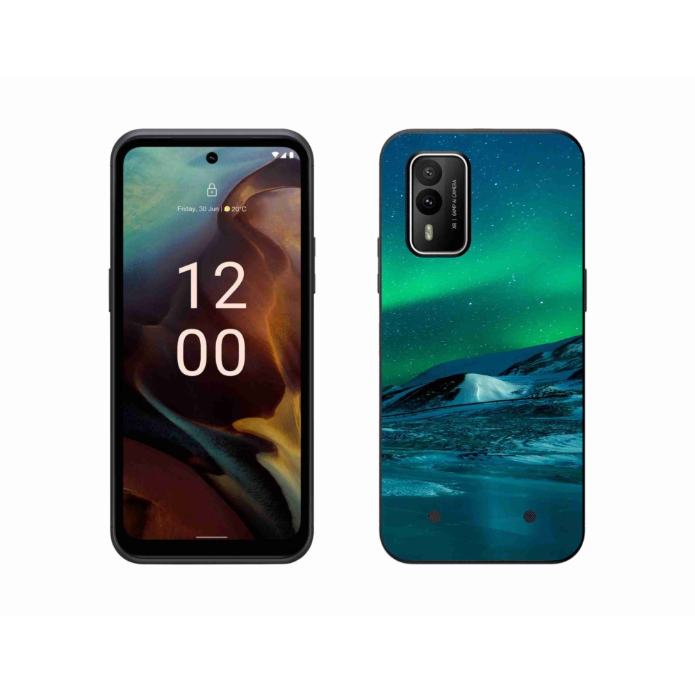 Zselés borítás mmCase a Nokia XR21 készülékhez - sarki fény