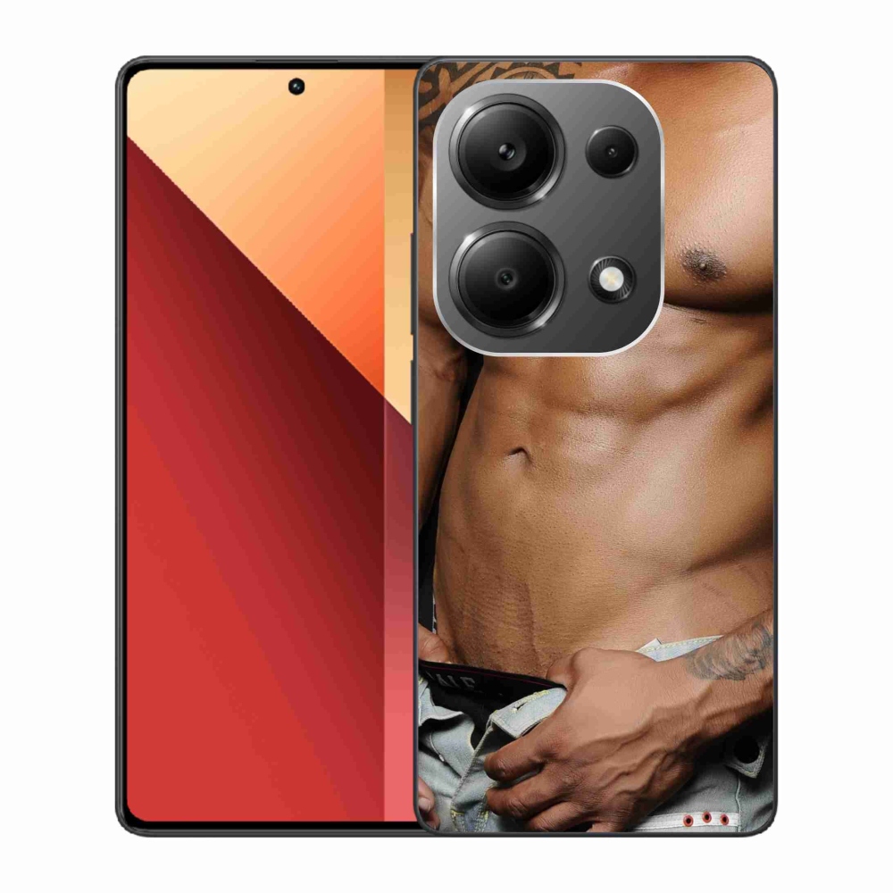 Gél borítás mmCase a Xiaomi Redmi Note 13 Pro 4G/Poco M6 Pro - szexi férfi számára
