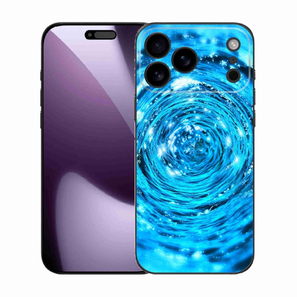 Gél borítás mmCase iPhone 17 Pro Max készülékhez - Water Swirl