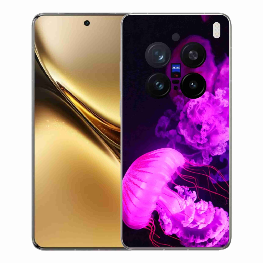 Zselés borítás mmCase a Vivo X200 Pro 5G készülékhez - medúza 1