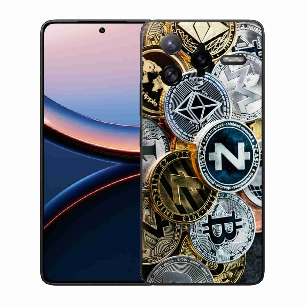 Gél borítás mmCase a Xiaomi Poco F7 Ultra számára - kriptovaluták